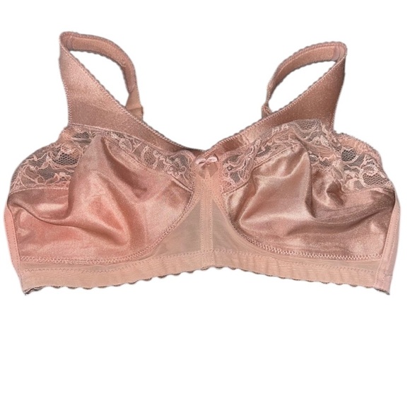 Glamorise 36dd beige full coverage retro bra 36e - Picture 1 of 6